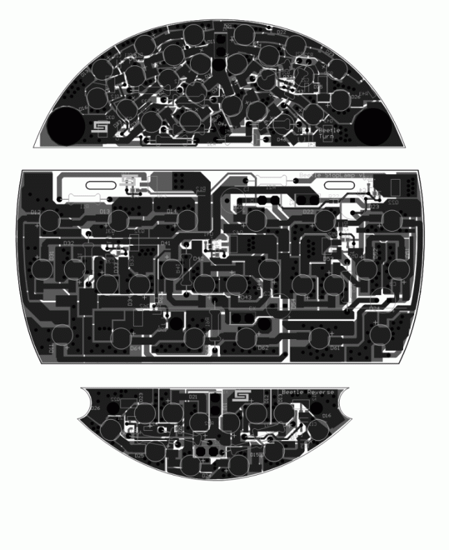VW Beetle LED Stop Lamba