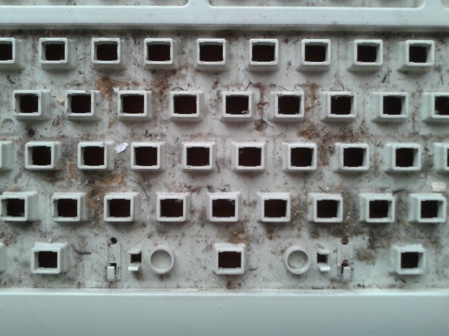 Klavyenin kirli hali