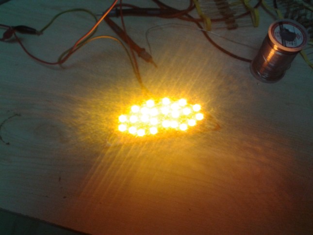 Sinyal LED'leri çıplak