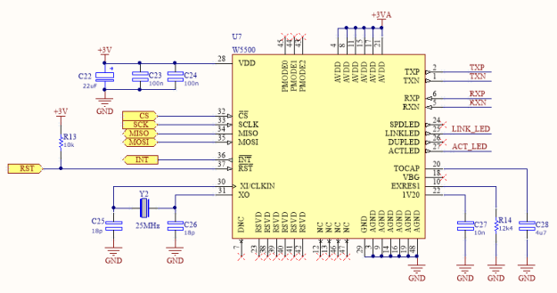 W5500 Schematic