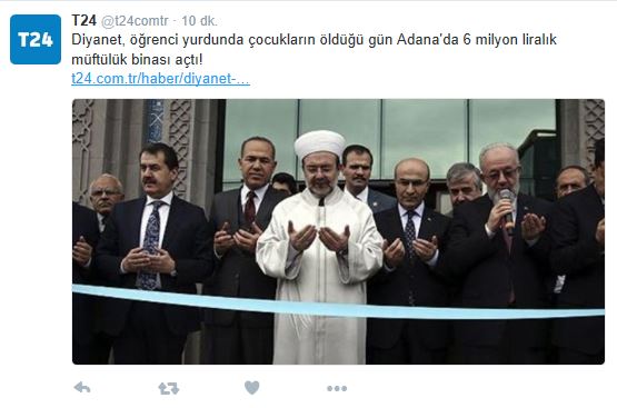 Diyanet 6,6M TL'ye müftülük binası açtı